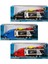 Luxury Maxx Wheels 1:48 Transporter Tır 30 cm 2 Katlı 4 Araçlı 1 Adet 1