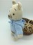 Luxury Amigurumi Mavi Uyku Arkadaşı Ayıcık 30 cm 1 Adet 2