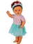 Luxury 1060011 Lila Sesli Saçlı Et Bebek 60 cm 1 Adet 2