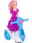 Luxury Scooterlı Prenses Bebek Pilli Işıklı 8899-91 0137 1 Adet 1