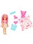 Luxury Pop Reveal Chelsea Small Doll, Fruit Series With 5 Surprises Including Pop-It Pet & Accessories 1 Adet 3