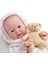 Luxury Pembe Yıldız Yenidoğan Oyuncak Kız Bebek 43 cm 1 Adet 3