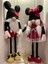 Luxury Hand Made Mickey ve Minnie Mouse Gnome Dekoratif Bebek 1 Adet 4