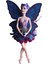 Luxury Balerin Peri Bebek, Esnek 30 Cm, Mor 1 Adet 1