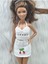 Luxury Kıyafet-Kirazlı Crop Takım-Etekli Crop Takım 2li Takım Oyuncak Bebek Giysisi -Çocuk Hediyesi 1 Adet 1