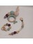 Luxury Baby Bliss %100 Organik Amigurumi Tirtil Dis Kasiyici ve Dogal Ahsap Emzik Zinciri 1 Adet 3