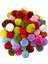 El Yapımı Merinos Yün Ponpon – 3 cm (25 Adet, Yumuşak & Doğal) 1