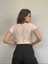 Dantel Detay Crop Bluz 2