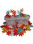 Molekül Blok, Molekül Puzzle, 3D Puzzle, Toys Eğitici Oyuncak, Mozaik Puzzle 140 Parça Renkli 4