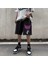 Touz Anime Harajuku Kuromi Sanrio Penye Unisex Şort 2