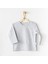 AC24437 Bebek Basic Tshırt Grey Melange 2