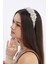 Kristal Taşlı Taç Elanor Beyaz Model 1