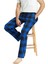 Pijalüx Erkek Kareli Poplin Cepli Alt Pijama 3