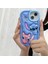 Iphone 12 Pro Uyumlu Blue Stitch Kabartmalı Sevimli Kamera Koruyucu Kılıf 2