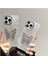 Iphone 14 Uyumlu 3D Kabartmalı Parıltılı Ekstra Dayanıklı Darbe Önleyici Sevimli Kılıf 1