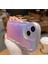 Iphone 14 Pro Max Uyumlu Hologram Desenli Puffer Renk Geçişli Mat Darbeye Dayanıklı Kılıf 3