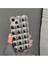 Iphone 12 Uyumlu 3D Bubble Silver Sevimli Baloncuk Blok Gümüş Kılıf 5