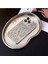 Iphone 14 Plus Uyumlu 3D Metal Silver Sevimli Lüx Su Dalgalanma Desenli Kamera Koruyuculu Kılıf 5