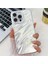 Iphone 14 Uyumlu Lux 3D Gümüş Ipek Dalgalı Desenli Parıltılı Kamera Koruyuculu Kılıf 1
