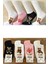 4 Çift Teddy Desenli Unisex Spor Soket Çorap Seti 1