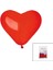 Kırmızı Kalp Balon 10 Inç - 25CM - 100PCS (4887) 1