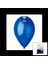 GM-110-36-54 Metalik - Mavi Balon 11&amp;apos;&amp;apos; - 28CM - 100 Parça (4887) 1