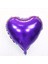 Kalp Balon Folyo Mor 45 cm 18 Inç (4887) 1