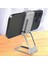 360 Derece Dönen Tüm Telefon Tipleri Ile Uyumlu Metal Telefon Standı Braket (4887) 3