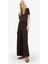 Wide Leg Gabardin Kumaş Palazzo Pantolon Cepli Yüksek Bel Geniş Paça F1649AX25SP 4