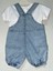 Jean Salopet Tulum 2li Set Erkek Çocuk Ayıcık Oyuncaklı Denim 2