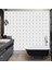 Luxury Decohandy Pvc Duvar Karosu 30X30CM 4'lü Paket - Siyah Daire Geometrik Desen 0,36M2 1 Adet 3