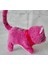 Luxury Pembe Renk Yürüyen Miyavlayan Kedi Işıklı Sesli Hareketli Peluş Kedi 1 Adet 2