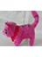 Luxury Pembe Renk Yürüyen Miyavlayan Kedi Işıklı Sesli Hareketli Peluş Kedi 1 Adet 3