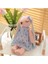 Luxury Soft Dokulu Ithal Kumaş Uyku Arkadaşım Uzun Kulaklı Sarılabilir Tavşan Peluş Oyuncak Metoo 35 Cm. 1 Adet 1