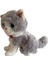 Luxury Sesli Ayakta Miyavlayan 28 cm Peluş Kedi Oyuncak 1 Adet 3