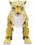 Luxury Unisex Çocuk Sarı Robota Dönüşen Savaşçı Leopar 1 Adet 1