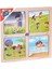 Luxury Onyıl 343/344/345 Ahsap Egıtıcı 4 Lu Puzzle Gezegenler 1 Adet 1