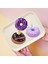 Luxury Squishy-Yumuşak Donut Oyuncak 3 Adet 1 Adet 1