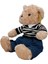 Luxury Oyuncak Kıyafetli Peluş Ayı Teddy Bear 37 cm Sevgiler Günü ve Karne Hediyesine Uygun 1 Adet 3