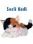 Luxury Sesli Kedi Peluş Oyuncak Miyav Miyav 1 Adet 1