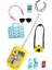 Luxury Mattel Barbie Fashionistas - Pasaport Bebek ve Seyahat Aksesuar Seti FNY29 1 Adet 4