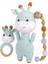 Luxury Amigurumi Zürafa Kapi Set - Diş Kaşıyıcı/emzik Zinciri - Anatoya 1 Adet 2