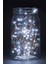 Pilli 5 Metre Dekoratif Peri LED Beyaz Aydınlatma Süsleme Lambası (4887) 4