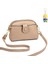Kadın Çantası Mini Cep Telefonu Çantası Moda Atmosferik Düz Renk Çift Katlı Omuz Crossbody Çanta (Yurt Dışından) 1