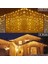 8 Fonksiyonlu 16 Saçaklı Perde LED 3 x 1 (Günışığı) (4887) 1