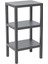 3 Raflı Gri Modüler Ünite Plastik 38X29X74 cm (4887) 1