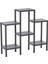 6 Raflı - Gri Modüler Ünite Plastik 108X100X29 cm (4887) 1