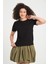 %100 Pamuk Basic Fit T-Shirt - Şık ve Konforlu Kısa Kollu Model 5
