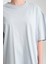 %100 Pamuk, Bisiklet Yaka, Oversize, Kısa Kollu Basic T-Shirt 2