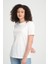 %100 Pamuk Kısa Kollu Bisiklet Yaka Basic T-Shirt 5